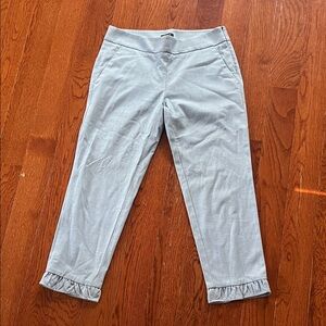 LOFT Light Blue Tailored Pants